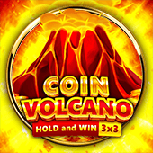 Coin Vilcano Hold and Win game tile on em777